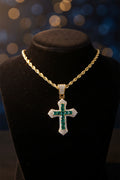 Arvizu Emerald Sanctum Cross Pendant